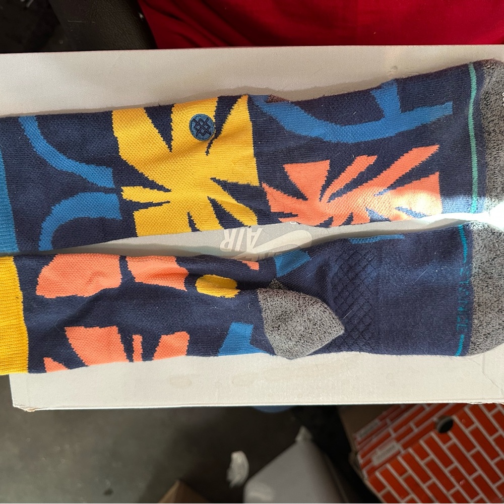 Stance Muticolorful Patterned Socks - image 1